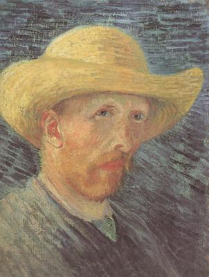Vincent Van Gogh Self-Portrait wtih Straw Hat (nn04) china oil painting image